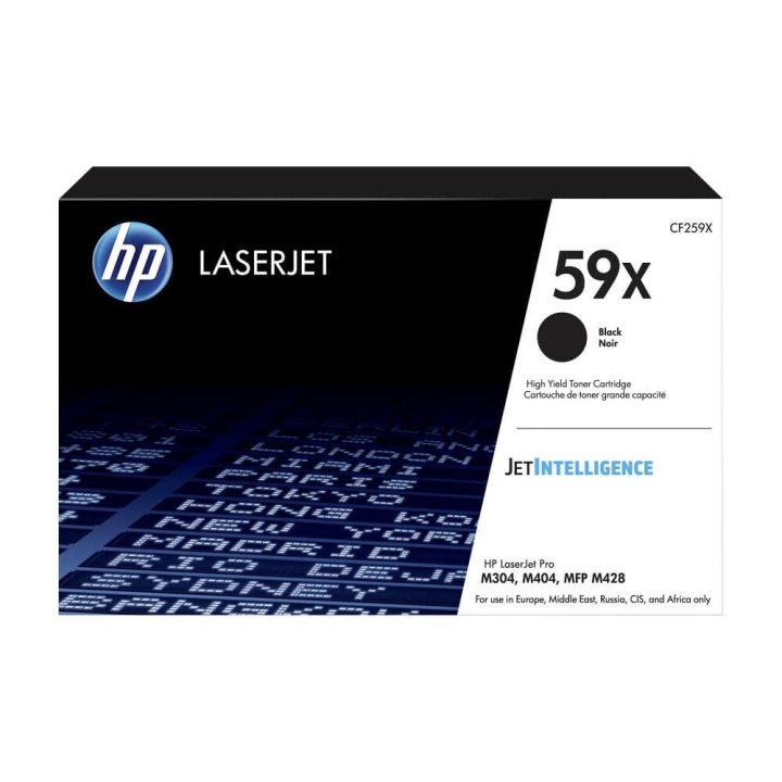 HP Toner CF259X 59X Svart i gruppen DATORER & KRINGUTRUSTNING / Skrivare & Tillbehör / Bläck & Toner / Toner / HP hos TP E-commerce Nordic AB (C27188)