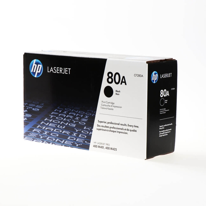 HP Toner CF280A 80A Svart i gruppen DATORER & KRINGUTRUSTNING / Skrivare & Tillbehör / Bläck & Toner / Toner / HP hos TP E-commerce Nordic AB (C27192)