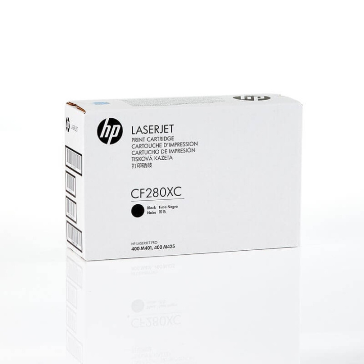 HP Toner CF280XC 80X Svart, Contract i gruppen DATORER & KRINGUTRUSTNING / Skrivare & Tillbehör / Bläck & Toner / Toner / HP hos TP E-commerce Nordic AB (C27194)