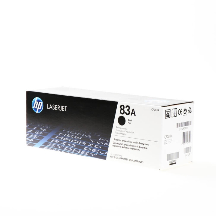 HP Toner CF283A 83A Svart i gruppen DATORER & KRINGUTRUSTNING / Skrivare & Tillbehör / Bläck & Toner / Toner / HP hos TP E-commerce Nordic AB (C27198)