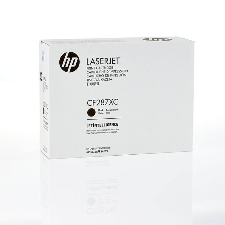 HP Toner CF287XC 87X Svart, Contract i gruppen DATORER & KRINGUTRUSTNING / Skrivare & Tillbehör / Bläck & Toner / Toner / HP hos TP E-commerce Nordic AB (C27206)