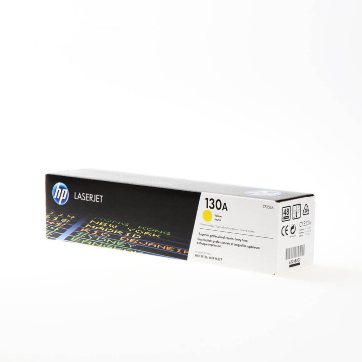 HP Toner CF352A 130A Gul i gruppen DATORER & KRINGUTRUSTNING / Skrivare & Tillbehör / Bläck & Toner / Toner / HP hos TP E-commerce Nordic AB (C27224)