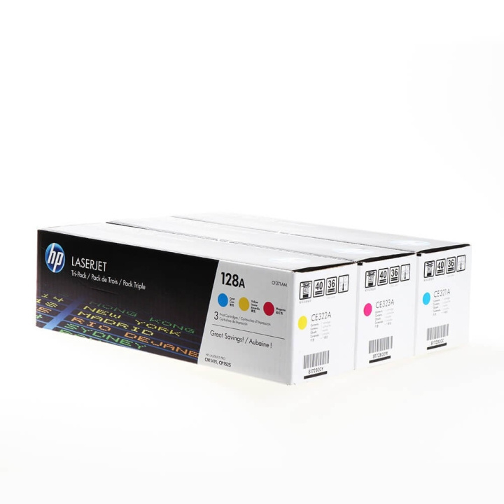 HP Toner CF371AM 128A Färg i gruppen DATORER & KRINGUTRUSTNING / Skrivare & Tillbehör / Bläck & Toner / Toner / HP hos TP E-commerce Nordic AB (C27239)