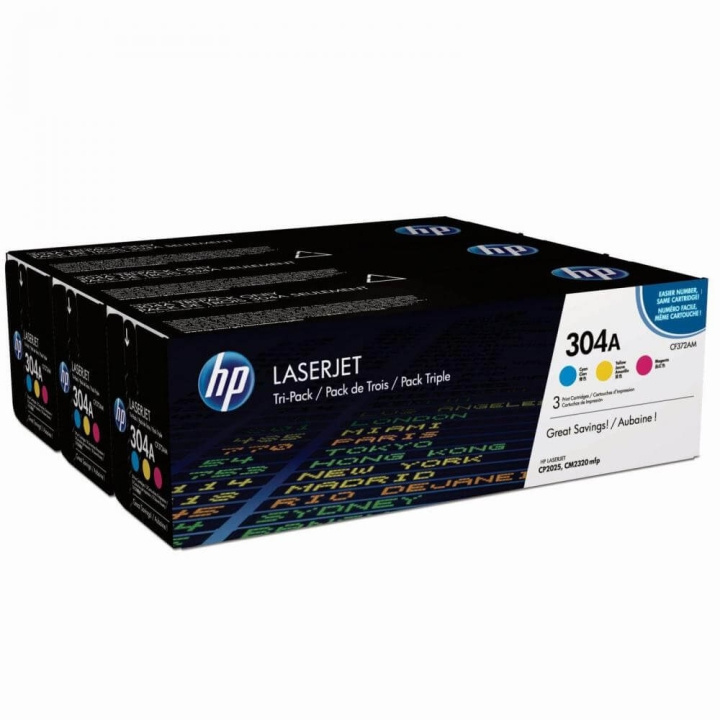 HP Toner CF372AM 304A Färg i gruppen DATORER & KRINGUTRUSTNING / Skrivare & Tillbehör / Bläck & Toner / Toner / HP hos TP E-commerce Nordic AB (C27240)