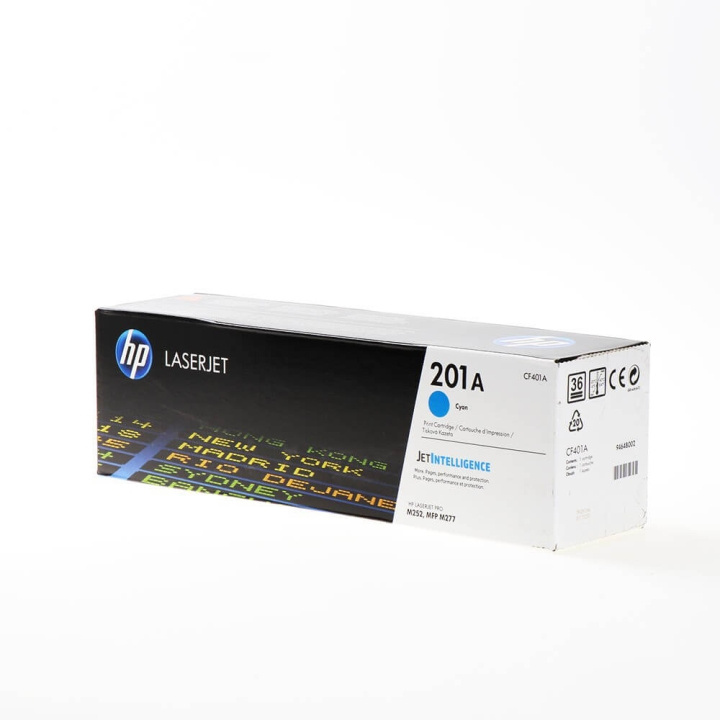 HP Toner CF401A 201A Cyan i gruppen DATORER & KRINGUTRUSTNING / Skrivare & Tillbehör / Bläck & Toner / Toner / HP hos TP E-commerce Nordic AB (C27246)