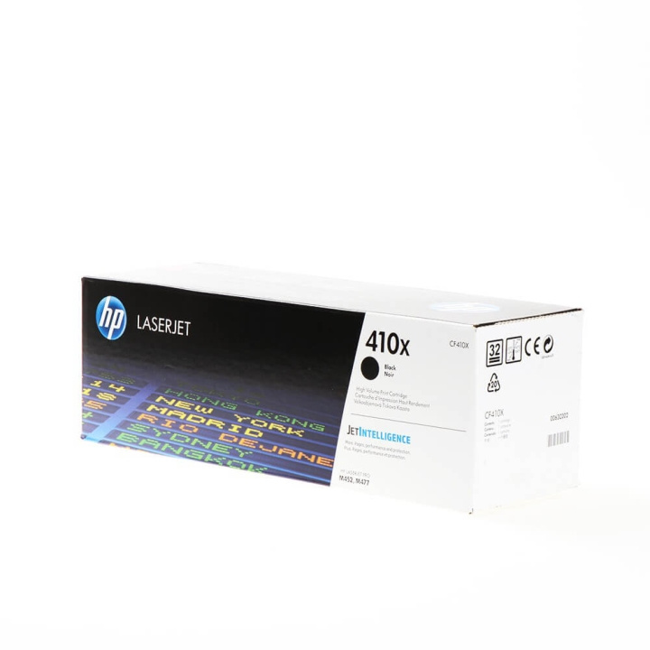 HP Toner CF410X 410X Svart i gruppen DATORER & KRINGUTRUSTNING / Skrivare & Tillbehör / Bläck & Toner / Toner / HP hos TP E-commerce Nordic AB (C27253)