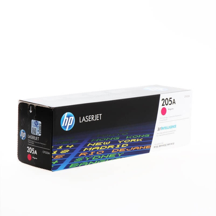 HP Toner CF533A 205A Magenta i gruppen DATORER & KRINGUTRUSTNING / Skrivare & Tillbehör / Bläck & Toner / Toner / HP hos TP E-commerce Nordic AB (C27276)