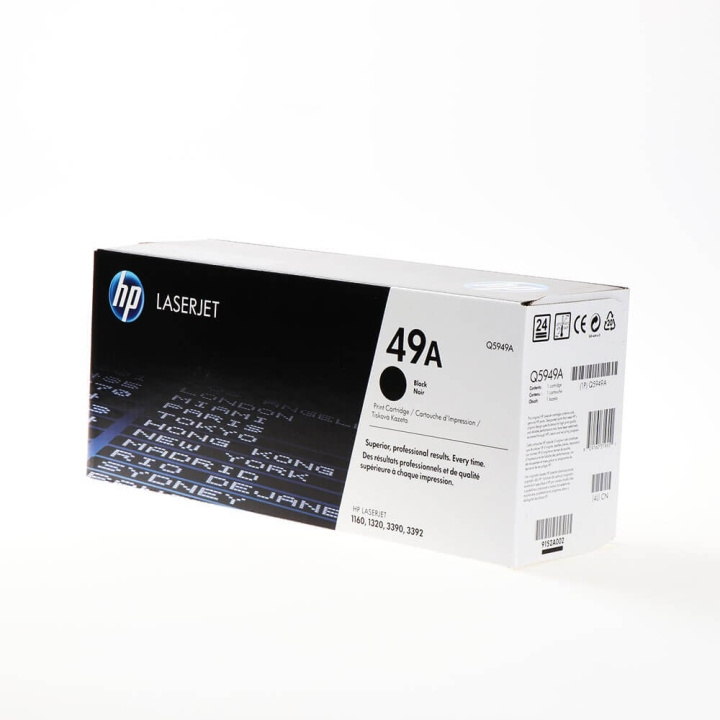 HP Toner Q5949A 49A Svart i gruppen DATORER & KRINGUTRUSTNING / Skrivare & Tillbehör / Bläck & Toner / Toner / HP hos TP E-commerce Nordic AB (C27290)