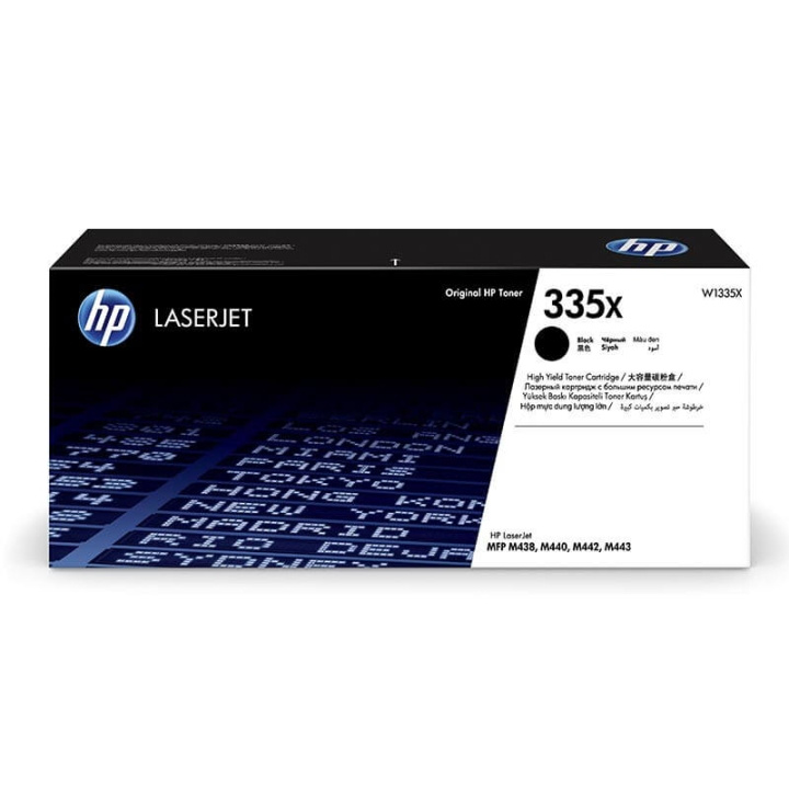 HP Toner W1335X 335X Svart i gruppen DATORER & KRINGUTRUSTNING / Skrivare & Tillbehör / Bläck & Toner / Toner / HP hos TP E-commerce Nordic AB (C27300)