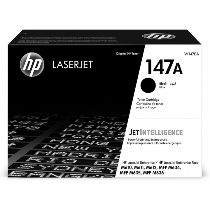 HP Toner W1470A 147A Svart i gruppen DATORER & KRINGUTRUSTNING / Skrivare & Tillbehör / Bläck & Toner / Toner / HP hos TP E-commerce Nordic AB (C27303)