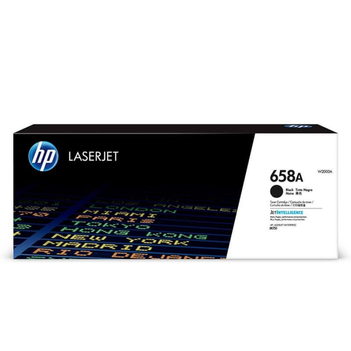 HP Toner W2000A 658A Svart i gruppen DATORER & KRINGUTRUSTNING / Skrivare & Tillbehör / Bläck & Toner / Toner / HP hos TP E-commerce Nordic AB (C27305)
