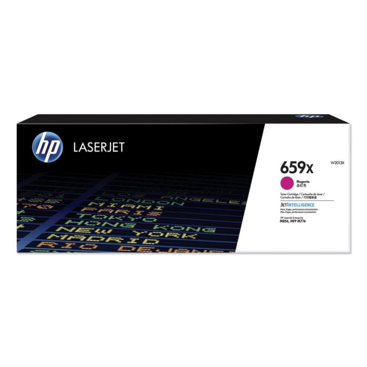 HP Toner W2013X 659X Magenta i gruppen DATORER & KRINGUTRUSTNING / Skrivare & Tillbehör / Bläck & Toner / Toner / HP hos TP E-commerce Nordic AB (C27316)