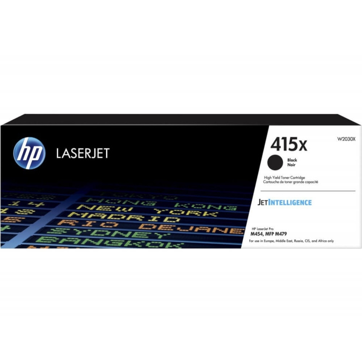 HP Toner W2030X 415X Svart i gruppen DATORER & KRINGUTRUSTNING / Skrivare & Tillbehör / Bläck & Toner / Toner / HP hos TP E-commerce Nordic AB (C27318)