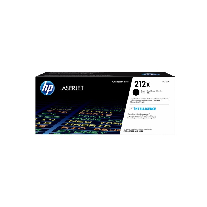 HP Toner W2120X 212X Svart i gruppen DATORER & KRINGUTRUSTNING / Skrivare & Tillbehör / Bläck & Toner / Toner / HP hos TP E-commerce Nordic AB (C27334)