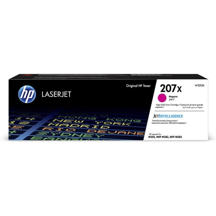 HP Toner W2213X 207X Magenta i gruppen DATORER & KRINGUTRUSTNING / Skrivare & Tillbehör / Bläck & Toner / Toner / HP hos TP E-commerce Nordic AB (C27348)