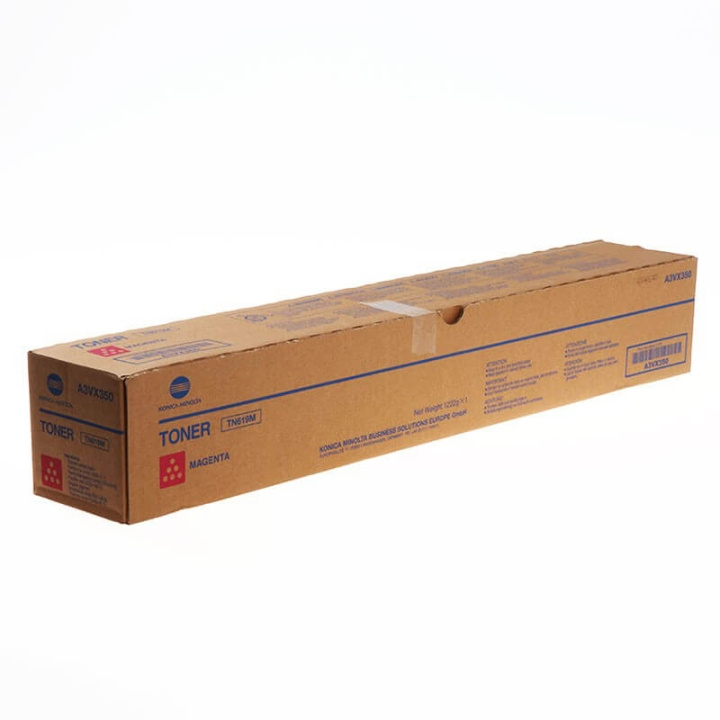 Konica Minolta Toner A3VX350 TN619 Magenta i gruppen DATORER & KRINGUTRUSTNING / Skrivare & Tillbehör / Bläck & Toner / Toner / Konica Minolta hos TP E-commerce Nordic AB (C27489)