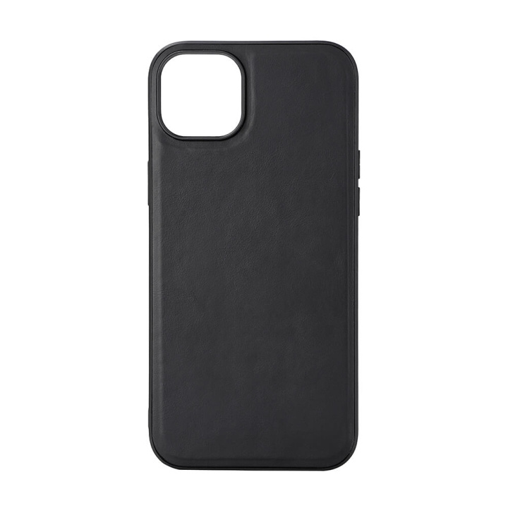 Buffalo Mobilskal Läder MagSeries Svart - iPhone 15 Plus i gruppen SMARTPHONE & SURFPLATTOR / Mobilskydd / Apple / iPhone 15 hos TP E-commerce Nordic AB (C28560)