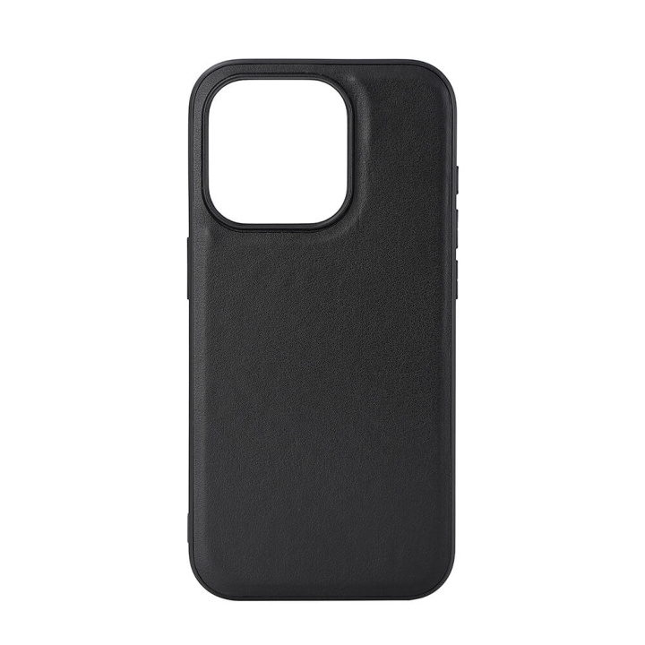Buffalo Mobilskal PU MagSeries Svart - iPhone 15 Pro i gruppen SMARTPHONE & SURFPLATTOR / Mobilskydd / Apple / iPhone 15 hos TP E-commerce Nordic AB (C28565)