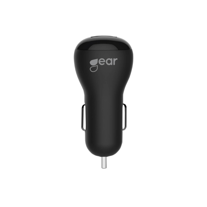 Gear Laddare 12/24V 1xUSB 1A Svart i gruppen DATORER & KRINGUTRUSTNING / Bärbara datorer & tillbehör / Datorladdare / Billaddare hos TP E-commerce Nordic AB (C28598)