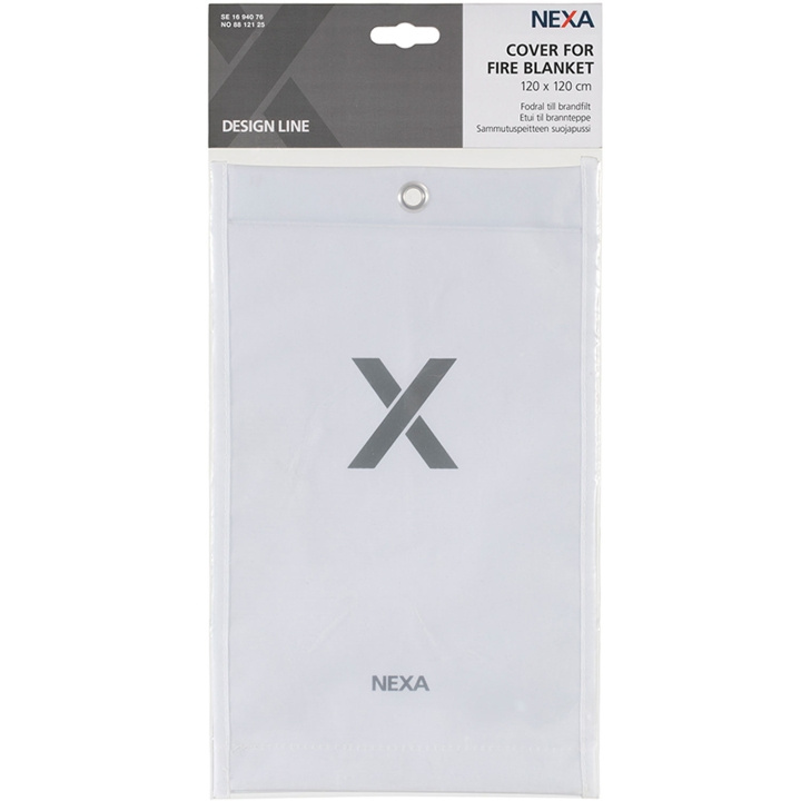 Nexa BAG-120 VMD Fodral till brandfilt 120x120 Vit i gruppen HEM, HUSHÅLL & TRÄDGÅRD / Larm & Säkerhet / Brand, rök, gas / Brandfiltar hos TP E-commerce Nordic AB (C28665)