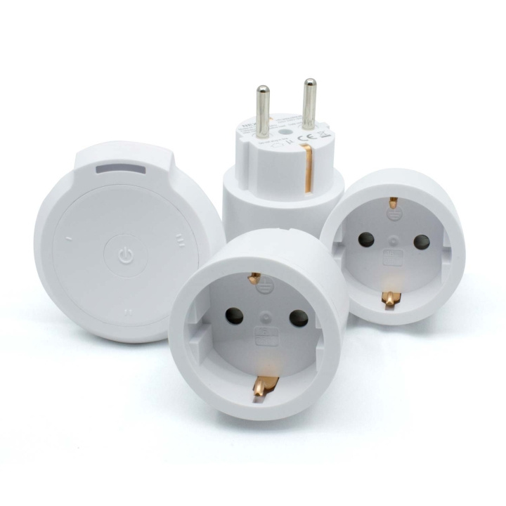 nexa MYC-2300 3x Mini-Plugin-kit i gruppen HEM, HUSHÅLL & TRÄDGÅRD / Smarta hem / Smart plugs hos TP E-commerce Nordic AB (C28683)