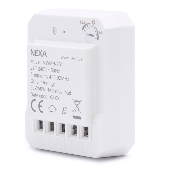 nexa MWMR-251 Dosdimmer för strömbr i gruppen HEM, HUSHÅLL & TRÄDGÅRD / Smarta hem / Smarta hem-system hos TP E-commerce Nordic AB (C28690)