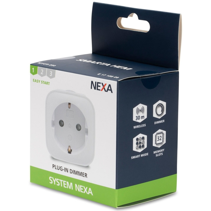nexa MYCR-250 Plug-in Dimmer 1-pack i gruppen HEM, HUSHÅLL & TRÄDGÅRD / Smarta hem / Smart plugs hos TP E-commerce Nordic AB (C28692)