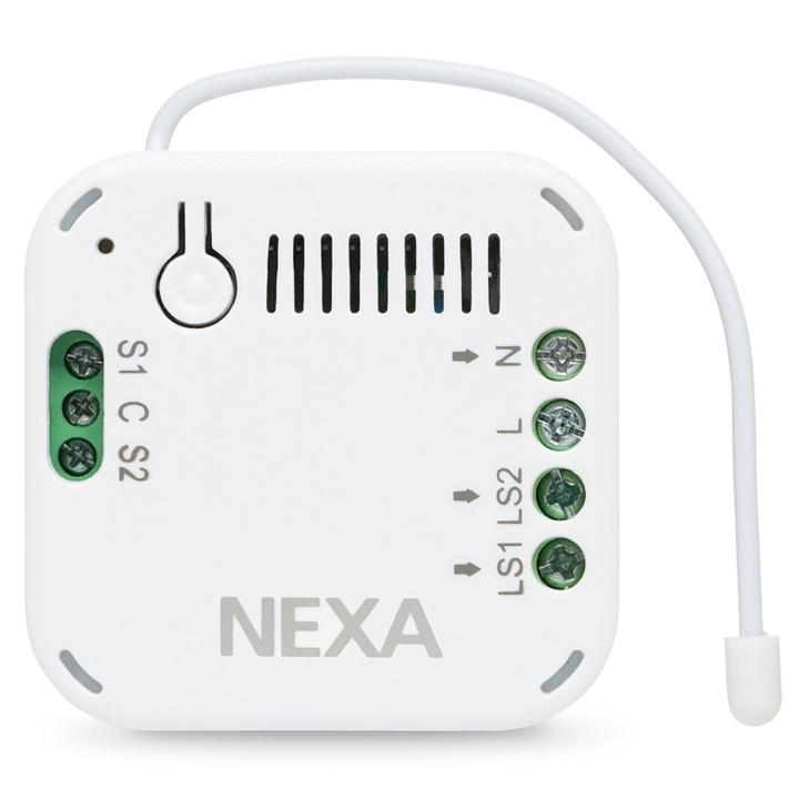 nexa AN-196 Inbyggnadsmott. På/av 2 kanaler Z-wave i gruppen DATORER & KRINGUTRUSTNING / Nätverk / WiFi Extenders hos TP E-commerce Nordic AB (C28716)