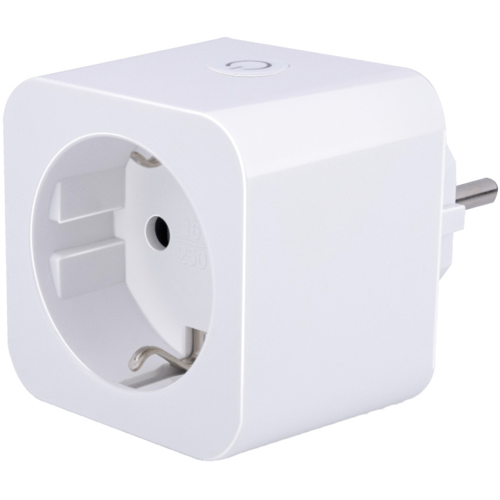 Alpina WiFi Smart Plug 3680W med Energimätning i gruppen HEM, HUSHÅLL & TRÄDGÅRD / Smarta hem / Smart plugs hos TP E-commerce Nordic AB (C28739)