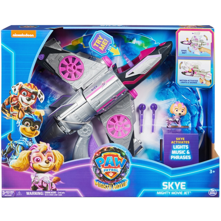 Paw Patrol Skye Feature Jet i gruppen LEKSAKER, BARN- & BABYPRODUKTER / Leksaker / Leksaksbilar & andra fordon hos TP E-commerce Nordic AB (C28752)