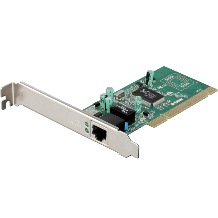 D-Link DGE-528T PCI-nätverkskort Gigabit i gruppen DATORER & KRINGUTRUSTNING / Nätverk / Nätverkskort / PCI Trådlösa hos TP E-commerce Nordic AB (C28775)