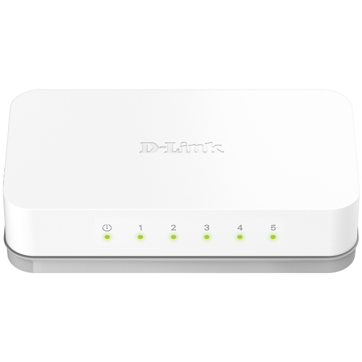 D-Link GO-SW-5E 5-Port Fast Ethernet Easy Desktop Switch i gruppen DATORER & KRINGUTRUSTNING / Nätverk / Switchar / 10/100Mbps hos TP E-commerce Nordic AB (C28777)