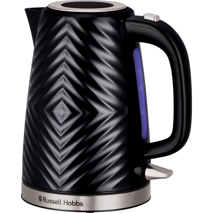 Russell Hobbs Vattenkokare Groove Kettle Black 26380-70 i gruppen HEM, HUSHÅLL & TRÄDGÅRD / Hushållsmaskiner / Vatten & Juice / Vattenkokare hos TP E-commerce Nordic AB (C28849)