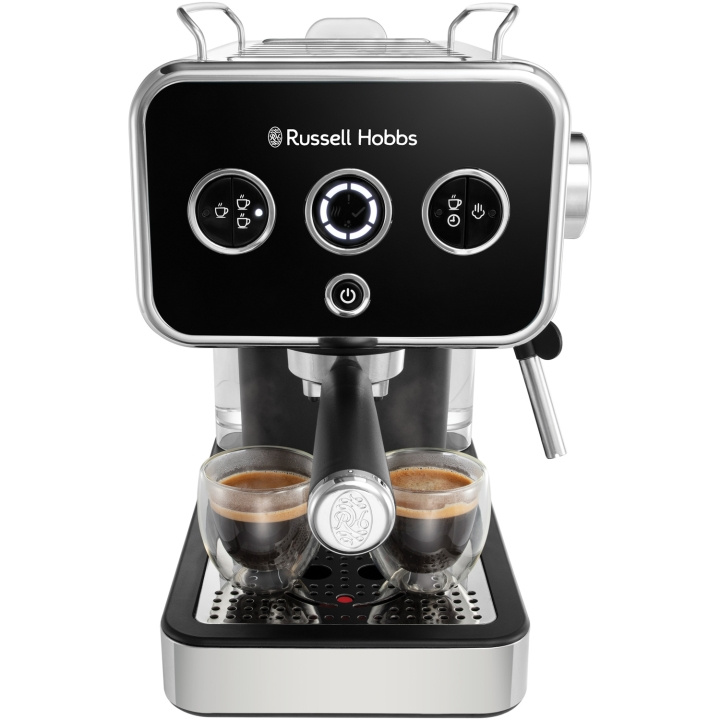 Russell Hobbs Espressomaskin Distinctions Espresso Machine Black 26450-56 i gruppen HEM, HUSHÅLL & TRÄDGÅRD / Hushållsmaskiner / Kaffemaskiner & Tillbehör / Espressomaskiner hos TP E-commerce Nordic AB (C28859)