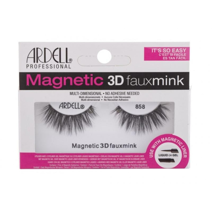 Ardell Magnetic 3D Faux Mink 858 i gruppen SKÖNHET & HÄLSA / Makeup / Ögon & Ögonbryn / Lösögonfransar hos TP E-commerce Nordic AB (C28913)