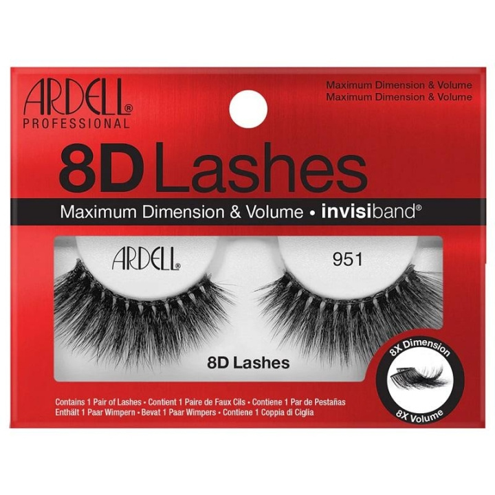 Ardell 8D Lashes 951 i gruppen SKÖNHET & HÄLSA / Makeup / Ögon & Ögonbryn / Lösögonfransar hos TP E-commerce Nordic AB (C28925)