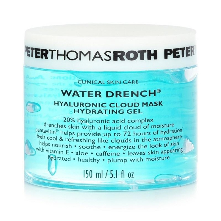 Peter Thomas Roth Water Drench Hyaluronic Cloud Mask 150ml i gruppen SKÖNHET & HÄLSA / Hudvård / Ansiktsvård / Ansiktskräm hos TP E-commerce Nordic AB (C28928)
