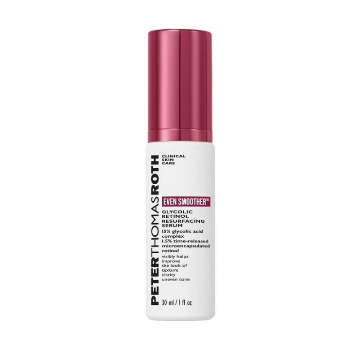 Peter Thomas Roth Even Smoother Glycolic Retinol Resurfacing Serum 30ml i gruppen SKÖNHET & HÄLSA / Hudvård / Ansiktsvård / Serum Hud hos TP E-commerce Nordic AB (C28933)