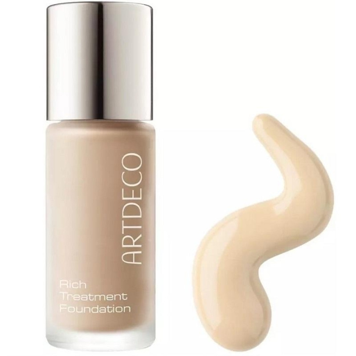 Artdeco Rich Treatment Foundation 10 Sunny Shell 20ml i gruppen SKÖNHET & HÄLSA / Makeup / Basmakeup / Foundation hos TP E-commerce Nordic AB (C28965)