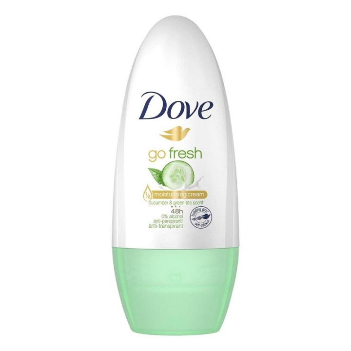 Dove Go Fresh Cucumber & Green Tea Deo Roll-on 50ml i gruppen SKÖNHET & HÄLSA / Doft & Parfym / Deodorant / Deo för henne hos TP E-commerce Nordic AB (C29040)