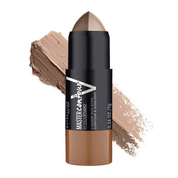 Maybelline Master Contour Duo 01 Light 7g i gruppen SKÖNHET & HÄLSA / Makeup / Basmakeup / Contour/Highlight hos TP E-commerce Nordic AB (C29097)