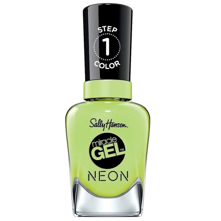 Sally Hansen Miracle Gel #052 Electri-Lime i gruppen SKÖNHET & HÄLSA / Manikyr/Pedikyr / Nagellack hos TP E-commerce Nordic AB (C29115)