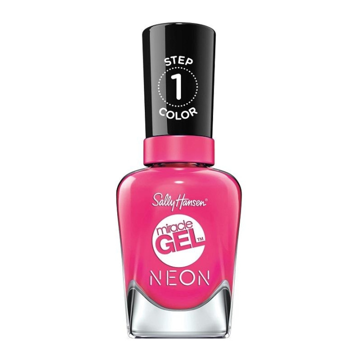 Sally Hansen Miracle Gel Nail Polish Fuchsia Fever 14.7ml i gruppen SKÖNHET & HÄLSA / Manikyr/Pedikyr / Nagellack hos TP E-commerce Nordic AB (C29117)