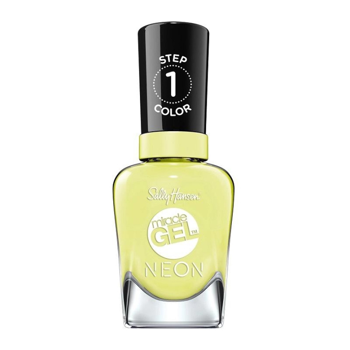 Sally Hansen Miracle Gel Nail Polish Lemon Chillo 14.7ml i gruppen SKÖNHET & HÄLSA / Manikyr/Pedikyr / Nagellack hos TP E-commerce Nordic AB (C29125)