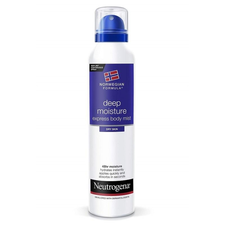 Neutrogena Norwegian Deep Moisture Express Body Mist 200ml i gruppen SKÖNHET & HÄLSA / Hudvård / Ansiktsvård / Dagkräm hos TP E-commerce Nordic AB (C29166)