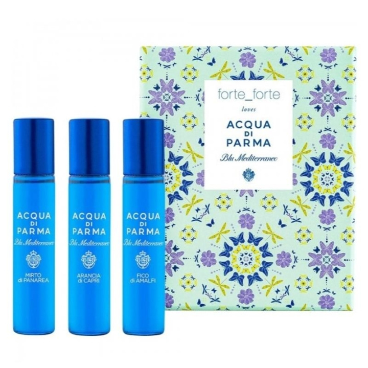 Acqua di Parma Giftset Acqua di Parma Blu Mediterraneo 3x12ml i gruppen SKÖNHET & HÄLSA / Presentkit / Presentkit För Henne hos TP E-commerce Nordic AB (C29232)