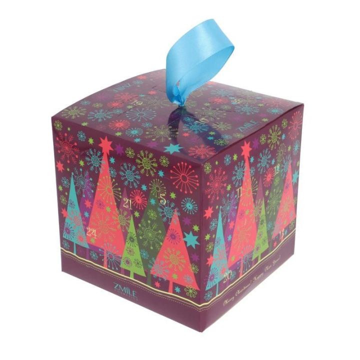 Zmile Cosmetics Advent Calendar Cube Christmas Trees i gruppen SKÖNHET & HÄLSA / Makeup / Verktyg & Sminkset / Sminkset hos TP E-commerce Nordic AB (C29242)
