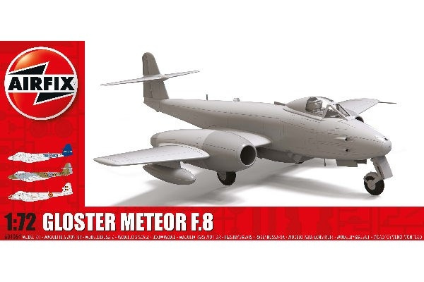 AIRFIX Gloster Meteor F.8 i gruppen SPORT, FRITID & HOBBY / Hobby / Plastmodeller / Flyg/Helikoptrar hos TP E-commerce Nordic AB (C29551)