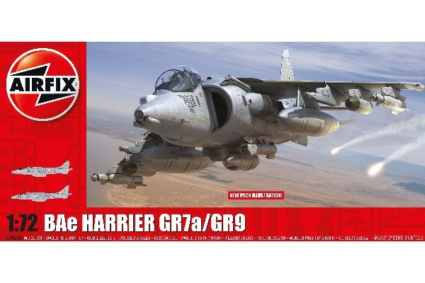 AIRFIX BAE Harrier GR9 i gruppen SPORT, FRITID & HOBBY / Hobby / Plastmodeller / Flyg/Helikoptrar hos TP E-commerce Nordic AB (C29555)