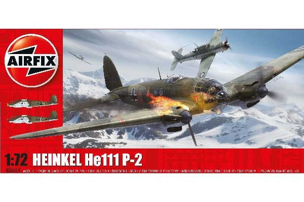 AIRFIX Heinkel He111P-2 i gruppen SPORT, FRITID & HOBBY / Hobby / Plastmodeller / Flyg/Helikoptrar hos TP E-commerce Nordic AB (C29558)